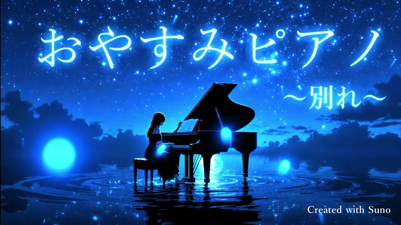 おやすみピアノ～別れ～【Relax】【Suno】