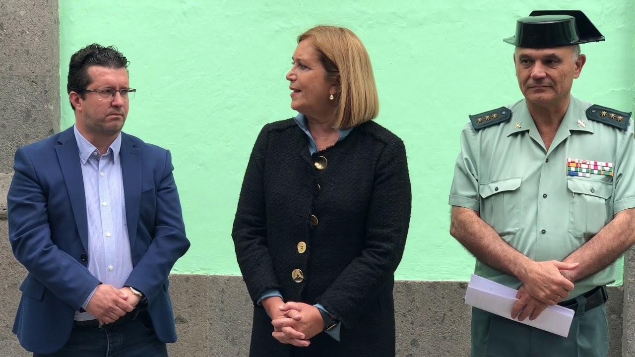 Arucas rinde homenaje a la Guardia Civil