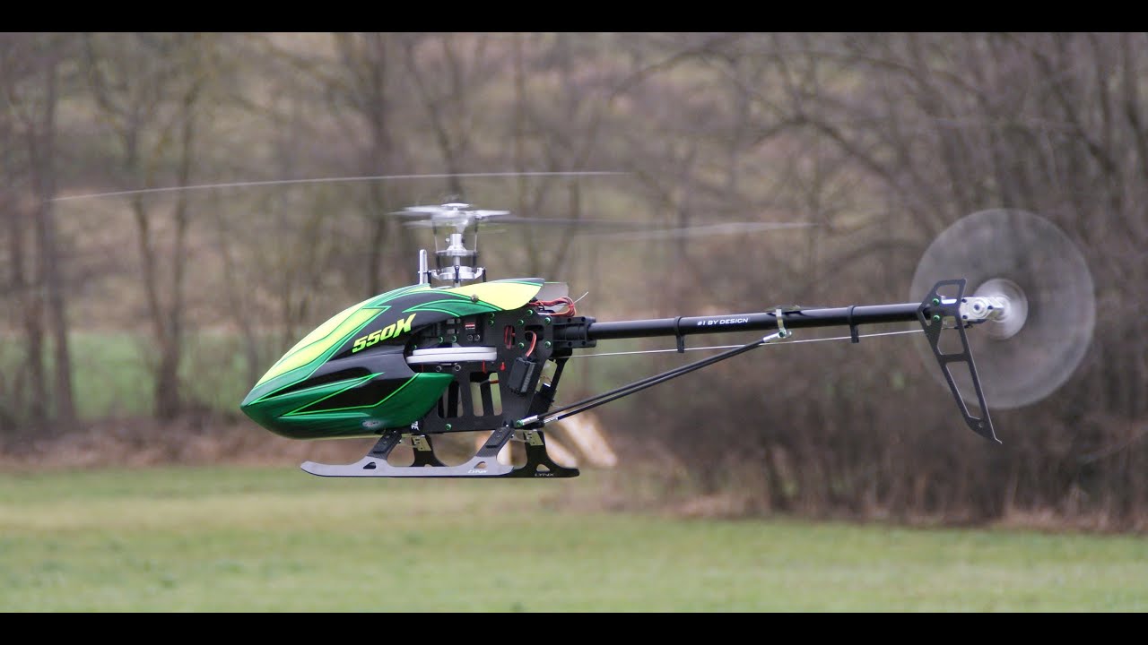 E-flite Blade 550X Testflight with new Canopy and Upgrades