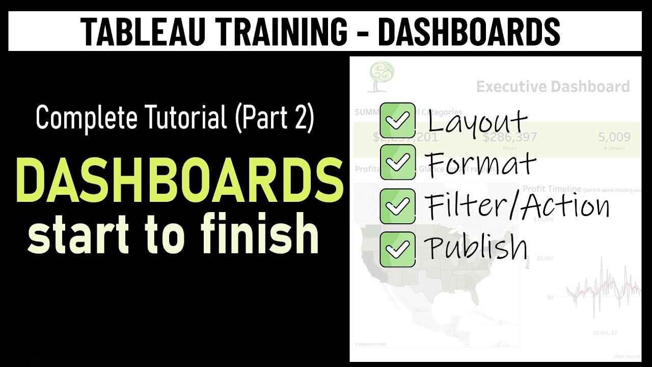 Учебное пособие по Tableau Dashboard — шаг за шагом, от начала до конца — Часть 2 | sqlbelle