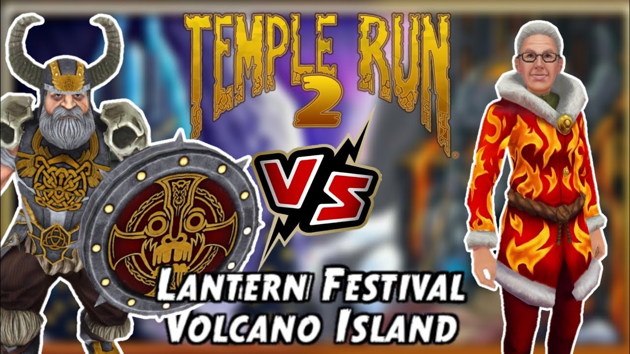 Sigur Frostbeard VS Mrs. Claus Volcanic Frozen Festivals VS Volcano Island Temple Run 2