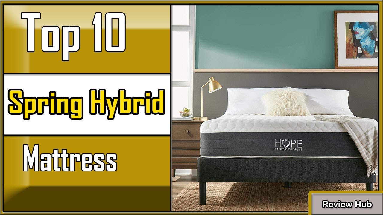 ✅ Top 10 Mattresses of 2023: Which Hybrid is Best for Spring?