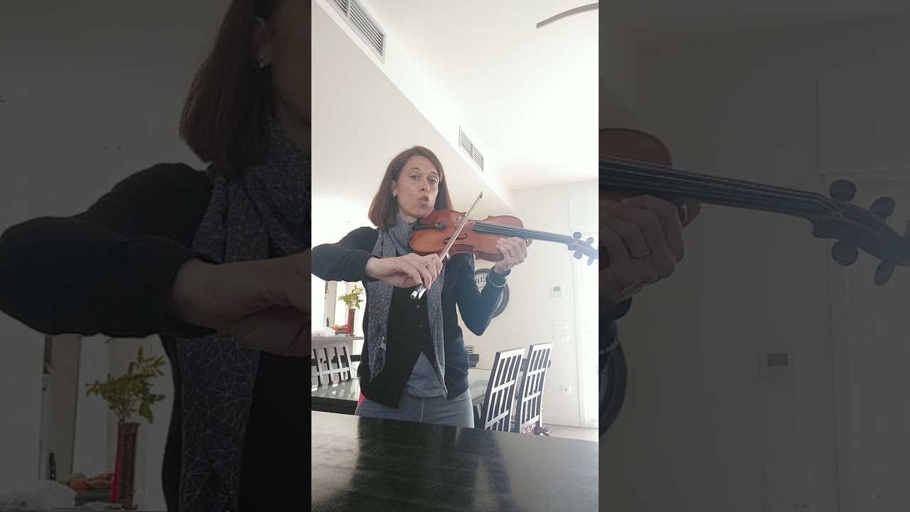 Leçon 24 de 🎻violon : encore des cordes à vide mais à la pointe !!!!