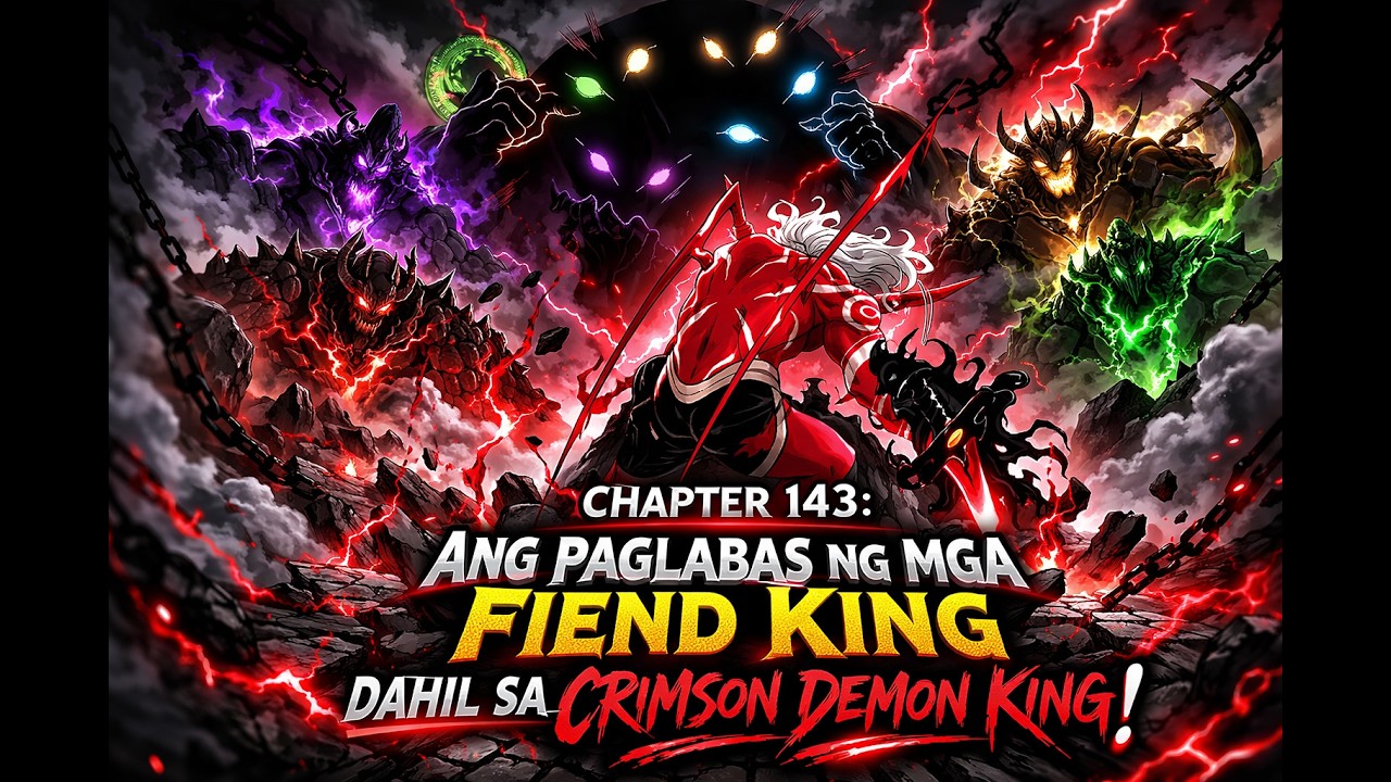 Aang chapter 143: ang paglabas ng apat na fiend king dahil sa aura ng crimson demon king