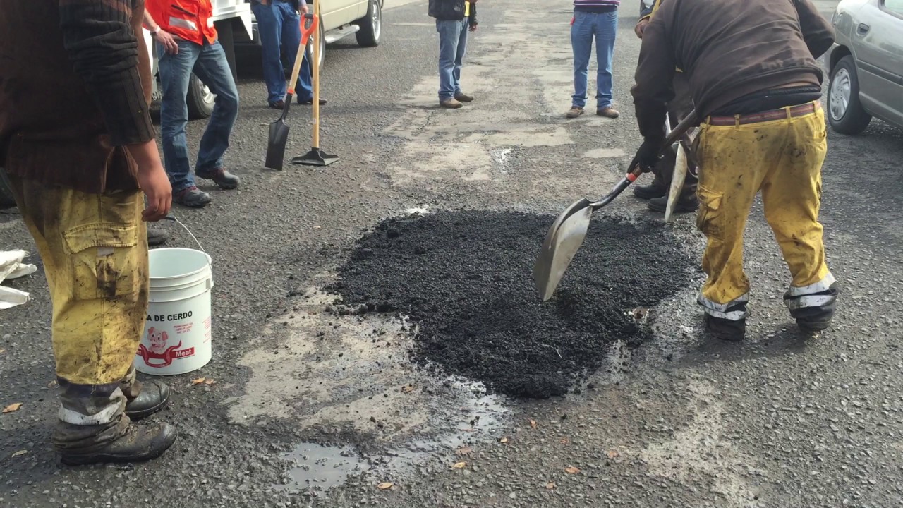 Asfalto en frío AMA modo de aplicación Queretaro