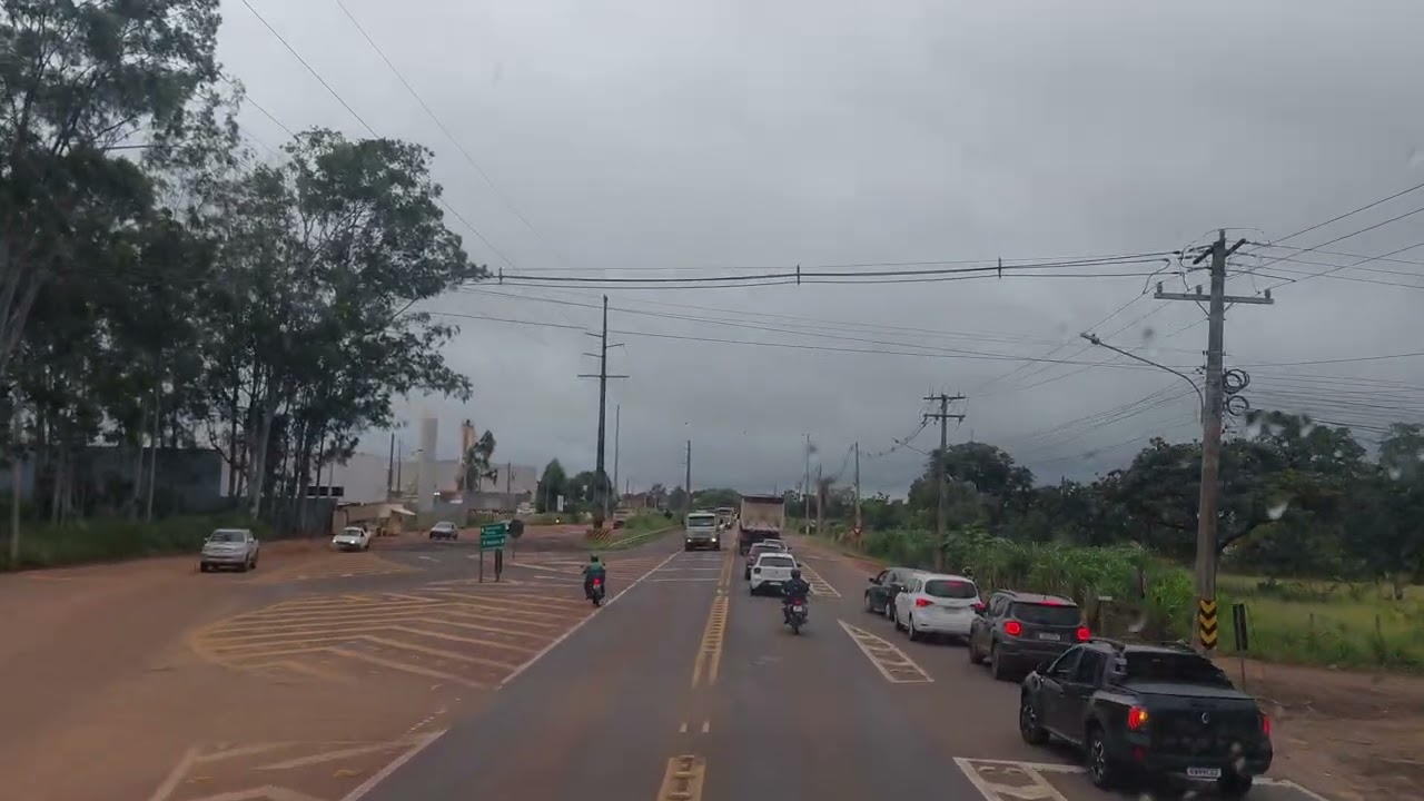 Entrando  em Campo Grande MS | percurso ate a rodoviária  | Ouro e Prata  1040 