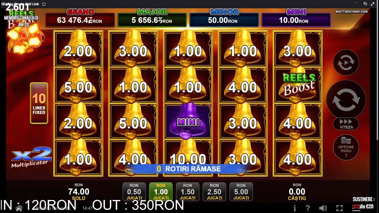 ECRAN DE CLOPOTEI LA SHINING CROWN BELL LINK (BETANO)