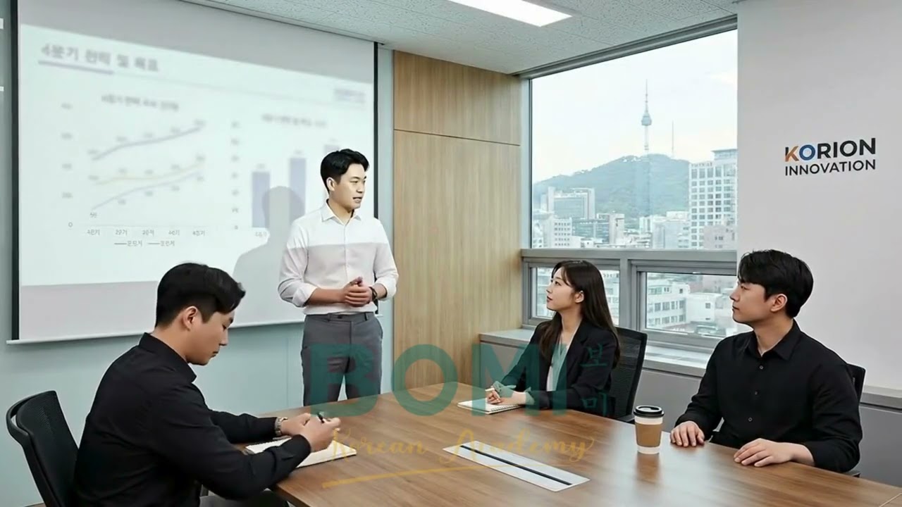 Hoạt Cảnh Giao Tiếp Tiếng Hàn Trong Văn Phòng, Công Ty | TRUNG CẤP | CUỐN 1 - BÀI 15
