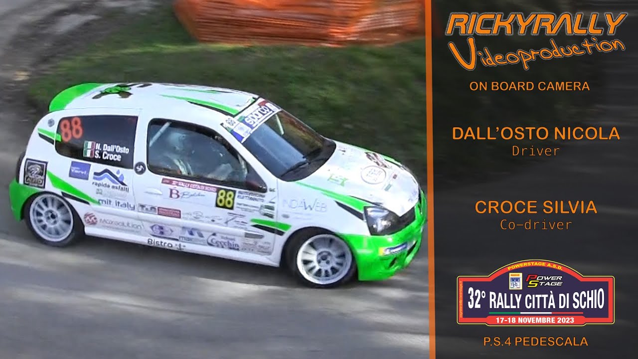OBC DALL'OSTO - CROCE // 32° Rally Citta' di Schio 2023 // P.S.4 Pedescala