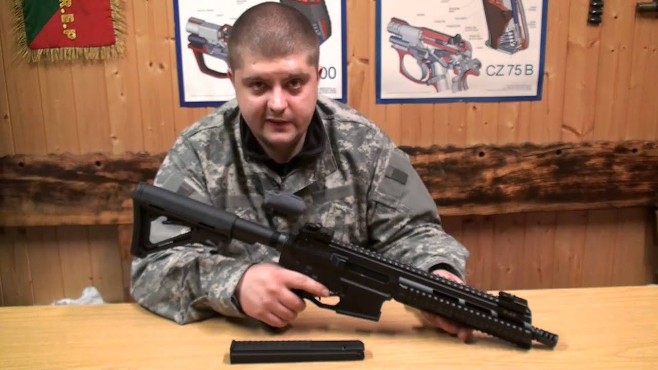 V-AR 9mm Luger puška - Speciál Střelnice HD