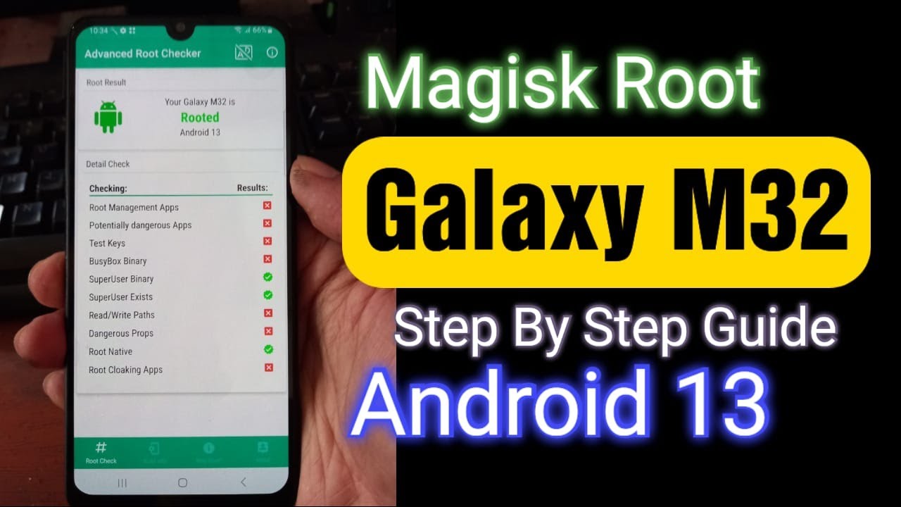 Root-права для Galaxy M32 на Android 13 | Простой способ с помощью Magisk