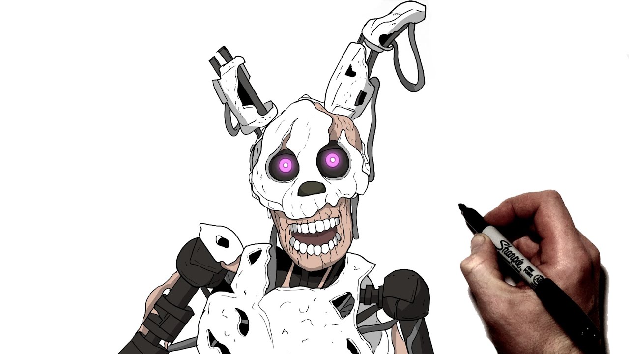 How To Draw Burntrap | Step By Step | FNAF