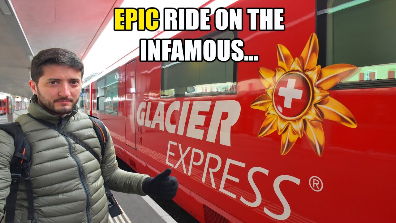 Glacier Express from St. Moritz to Zermatt