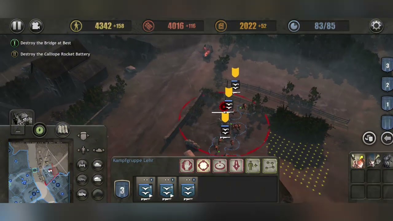 COH -DESTROY THE CALLIOPE ROCKET BATTERY- #3.2 #ww2 #companyofheroes #rtsgameplay 