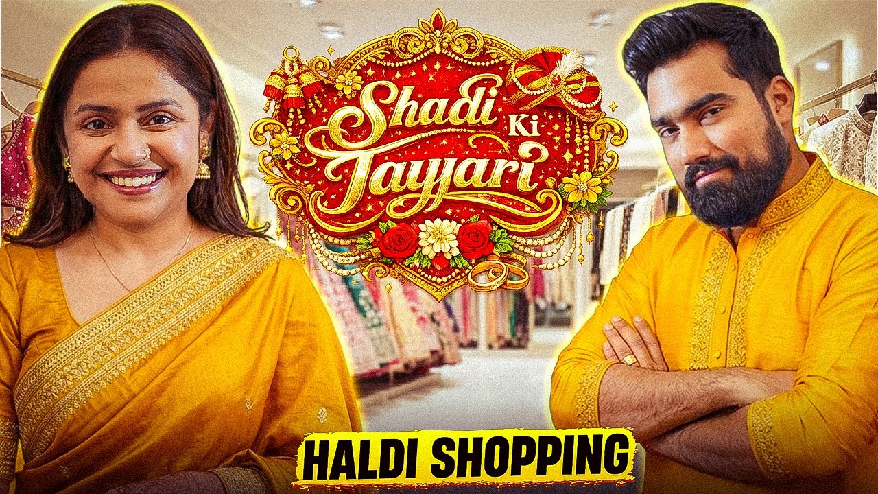 Haldi Mehndi Ke Kapde Leliye Mummy Ke Sath - Hindu🕉️ Muslim🕌 Wedding preparations 