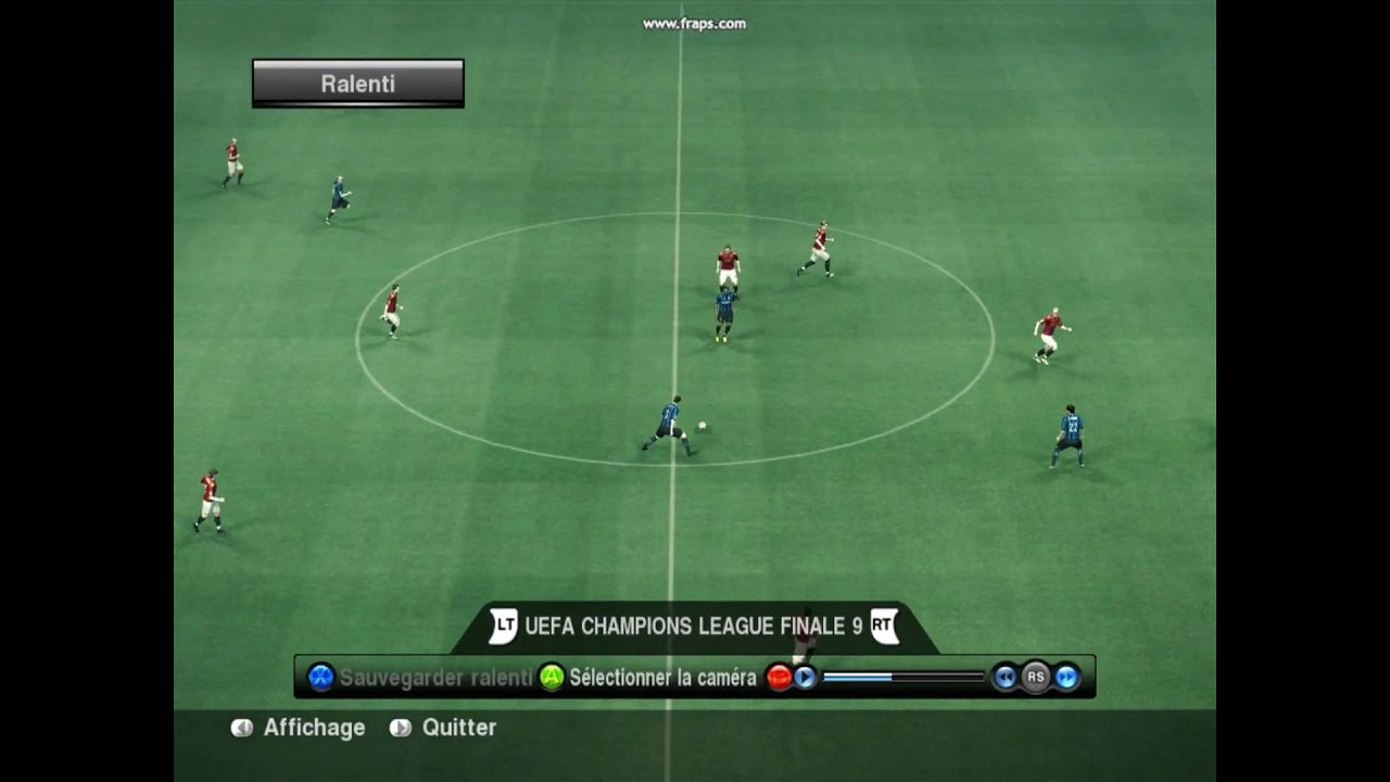 contre attaque Inter PES 2010