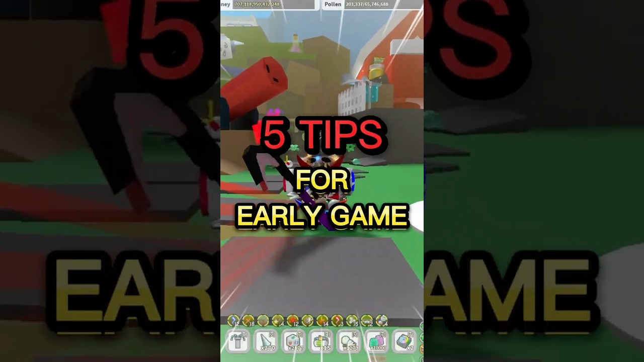 5 советов для начала игры в Bee Swarm Simulator