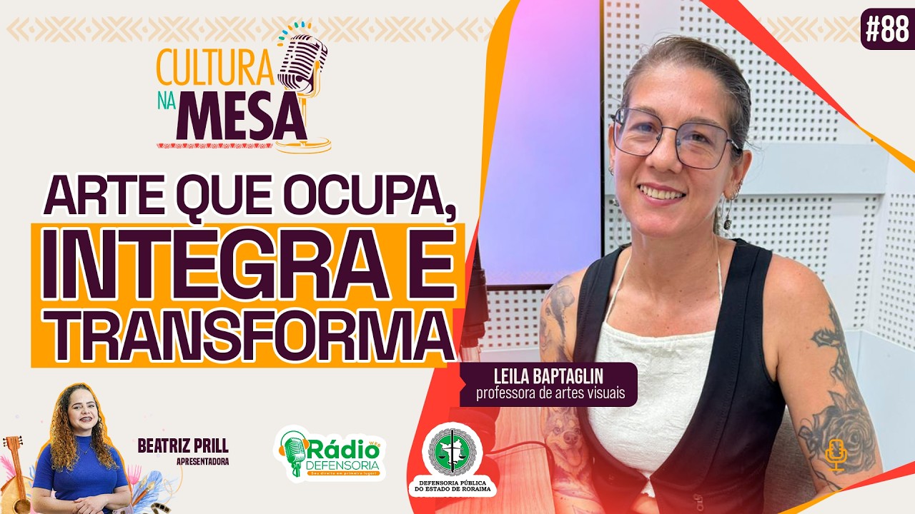 Coletivo une arte urbana, muralismo e saberes amazônicos em Boa Vista | Cultura da Mesa #88