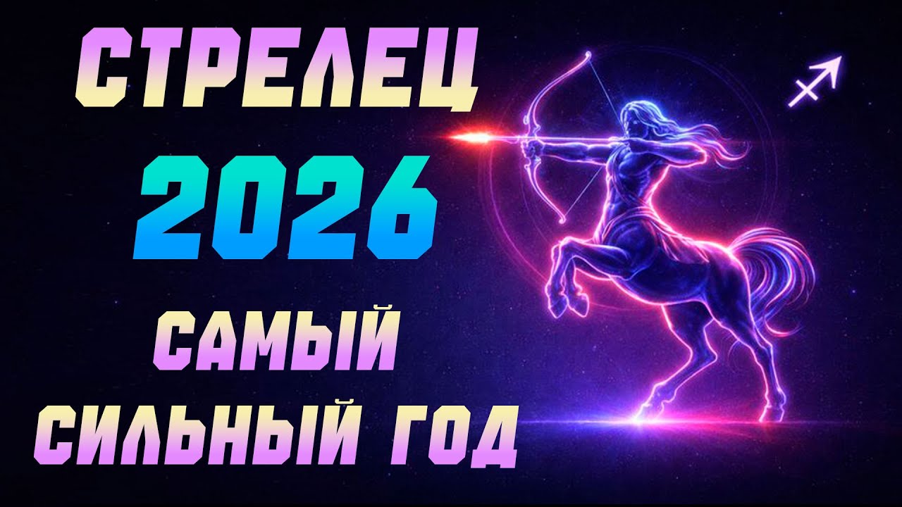 Прогноз для Стрельцов на 2026. Быстрее. Выше. Сильнее