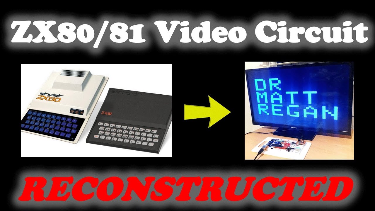 Видеосхема ZX81 Часть 1: Z80 Solo.