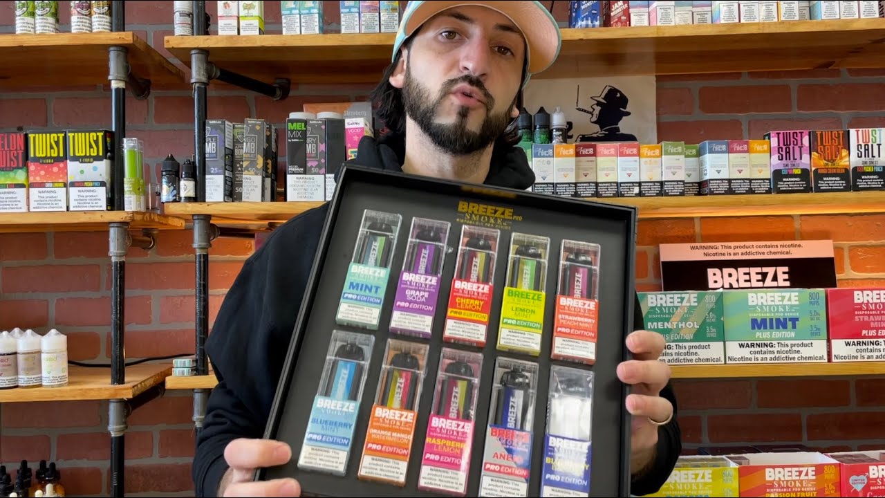 NEW BREEZE PRO !! REVIEWING MORE FLAVORS ANEJO AND CHERRY LEMON!!!