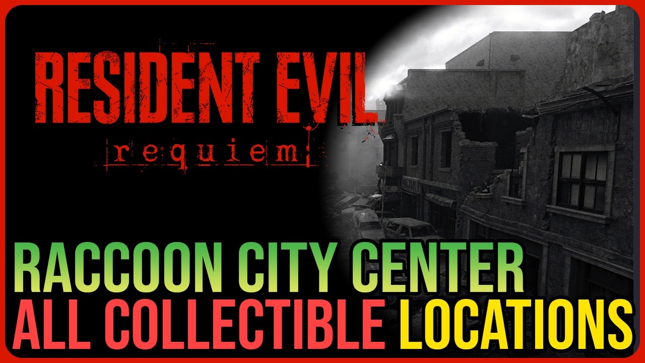 All Raccoon City Center Collectibles First Visit – Resident Evil Requiem