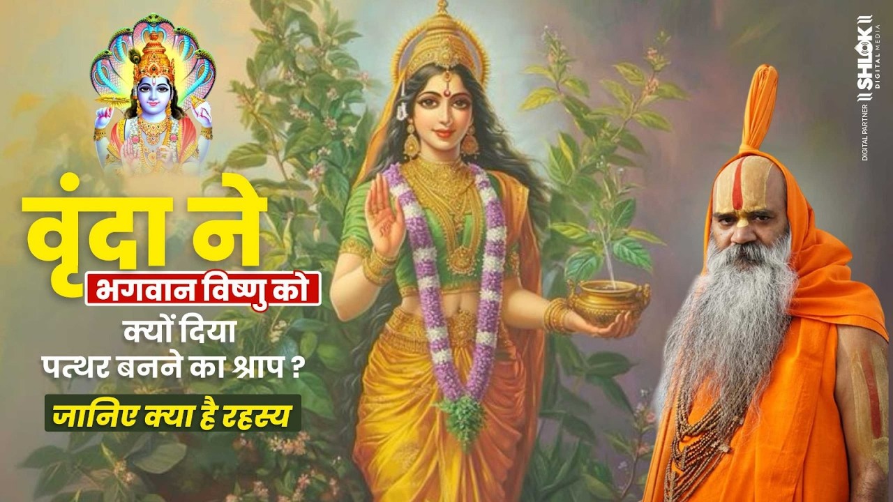 वृंदा ने भगवान विष्णु को क्यों दिया पत्थर बनने का श्राप ? जानिए क्या है रहस्य ! Ramswaroopacharya Ji