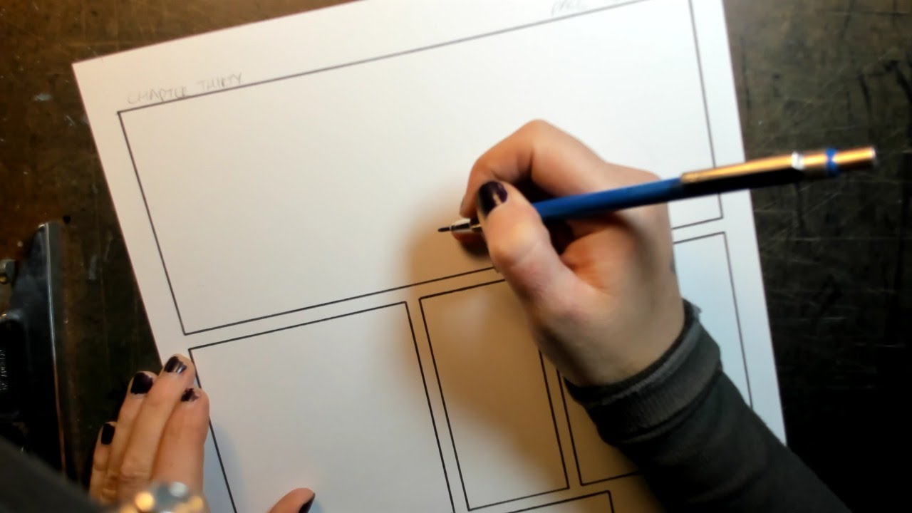 Comic Drawing Stream - Age of Night: Chapter 30, Page 10 (Part 1)