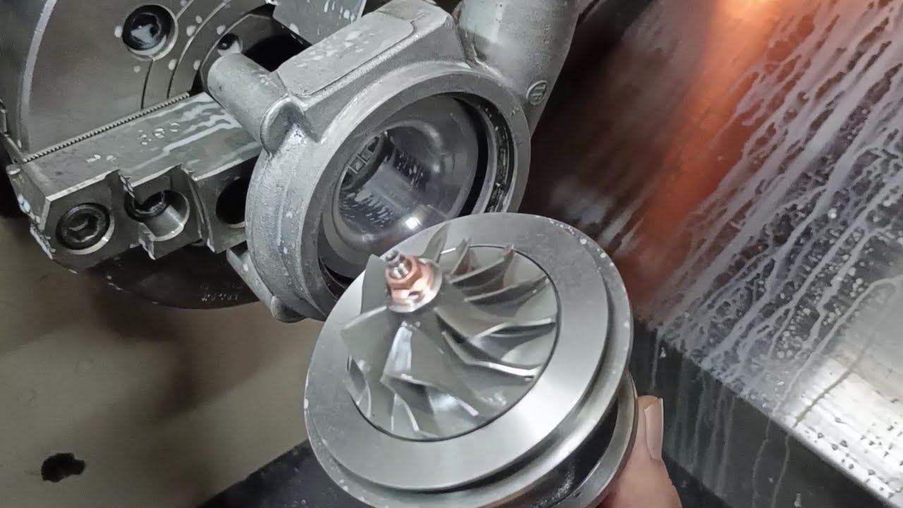 TD04 Turbo Compressor Housing +  TD04HL Cartridge | Modification