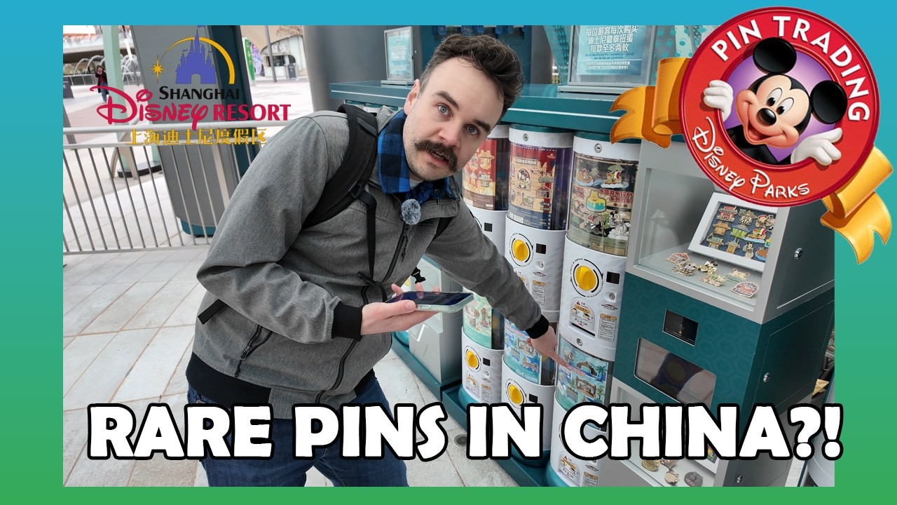 Pin Trading in Shanghai Disneyland – Worth It?