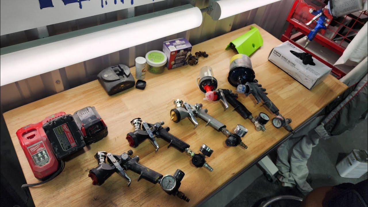 A PAINTER'S LIFE BEFORE THE 3M PERFORMANCE GUN