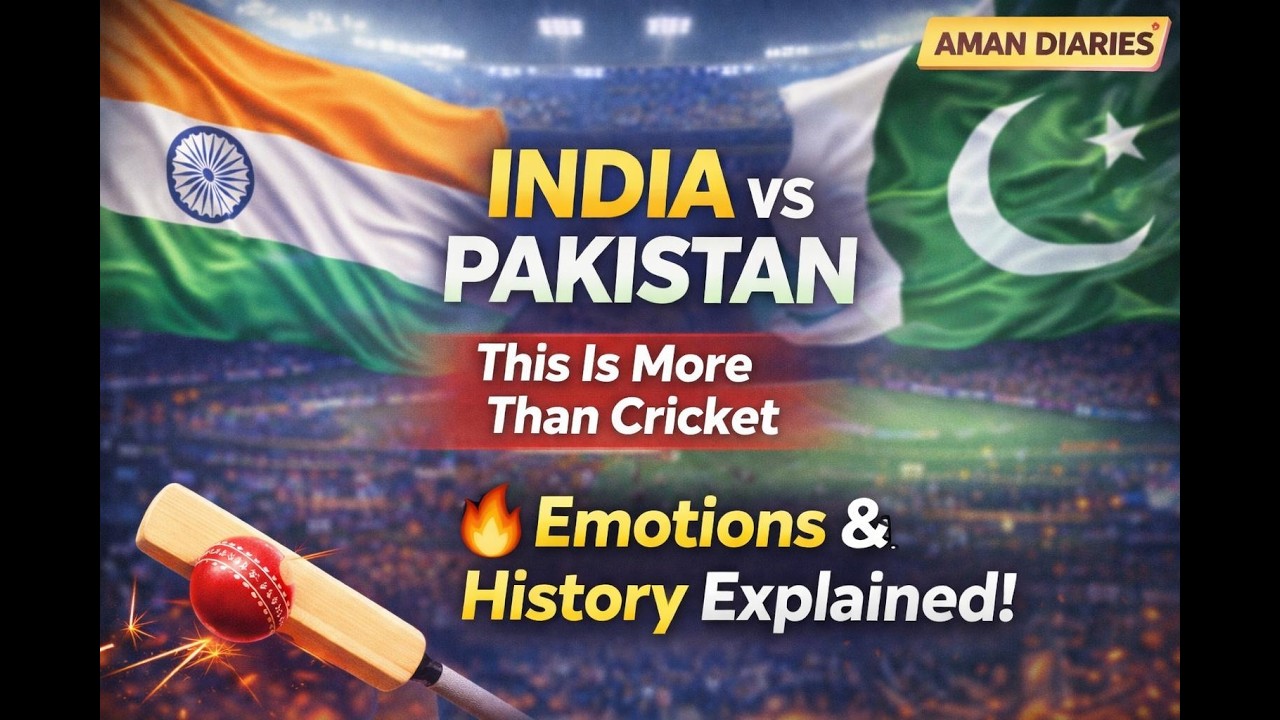 Its India vs Pakistan match | History , Rivalry , Moment | Cricket Rivalry 
