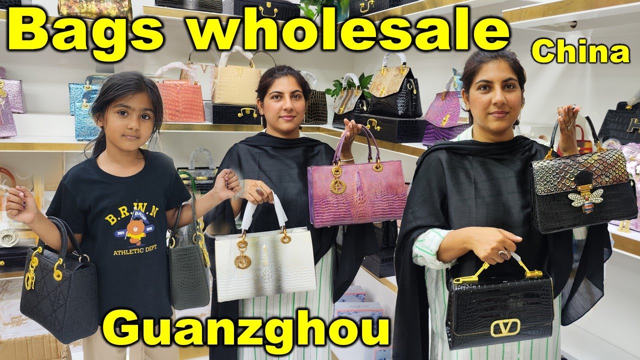 Wholesale Leather Bags Market | Guangda wholesale city Guangzhou | Baiyun leather Trading Centre