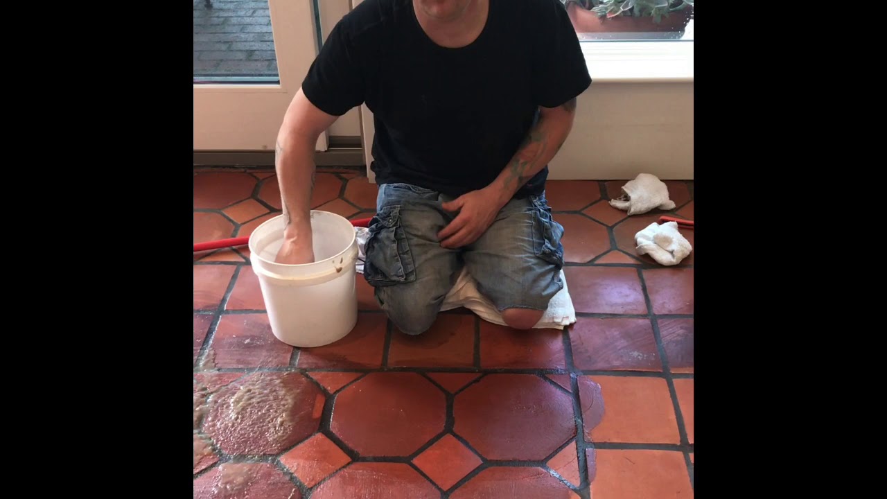 Sealer Removal from Terracotta Tile | Spanish Style Floor Tips
