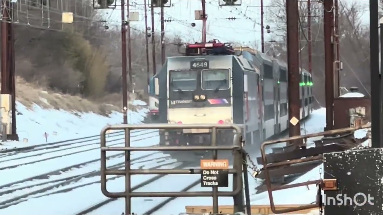 Railfanning in Metuchen, NJ (2/4/26)