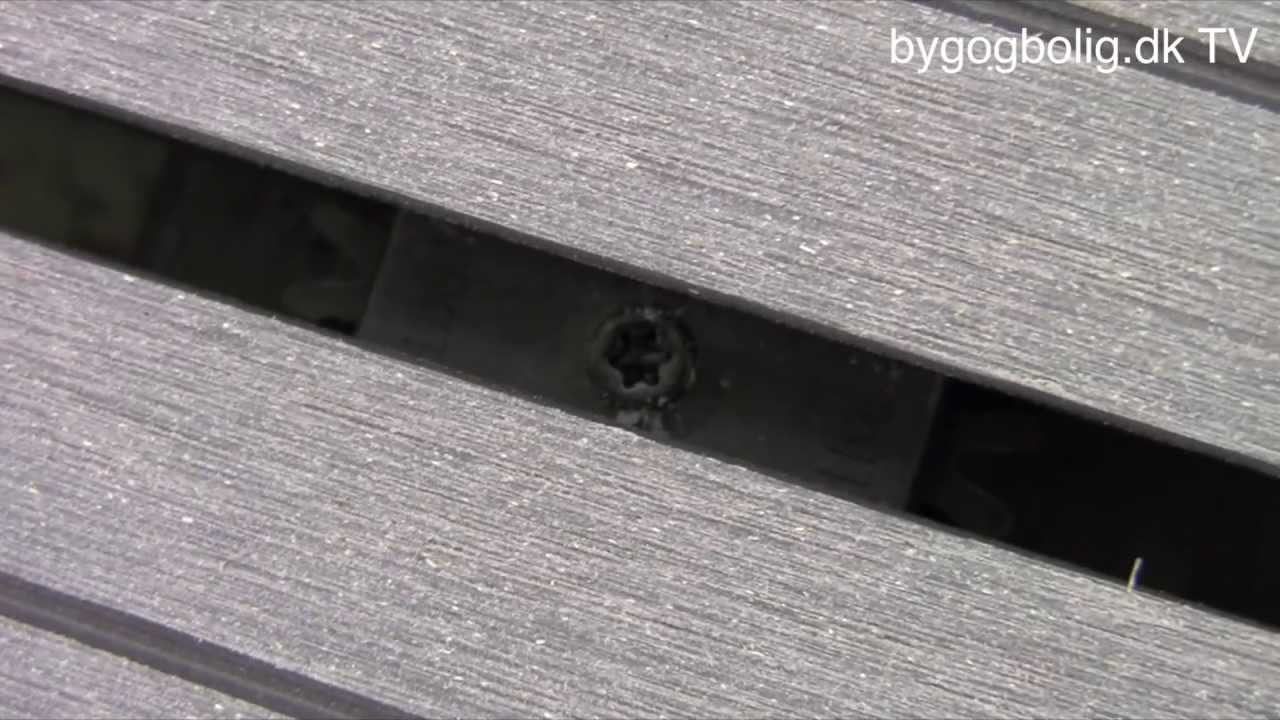 Vedligeholdelsesfri WIMEX terrasse - Easyplank - bygogbolig.dk TV