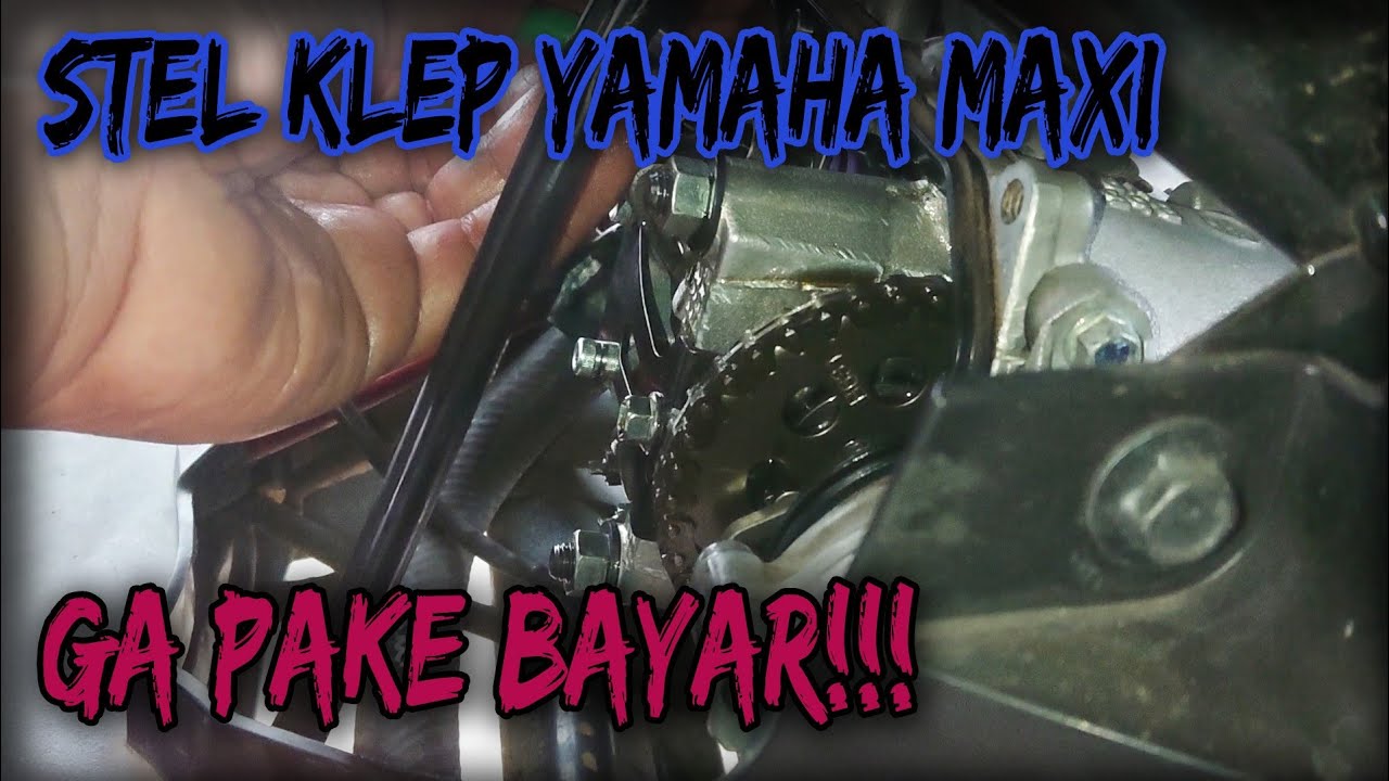 Cara Stel Klep Yamaha Lexi Aerox Nmax