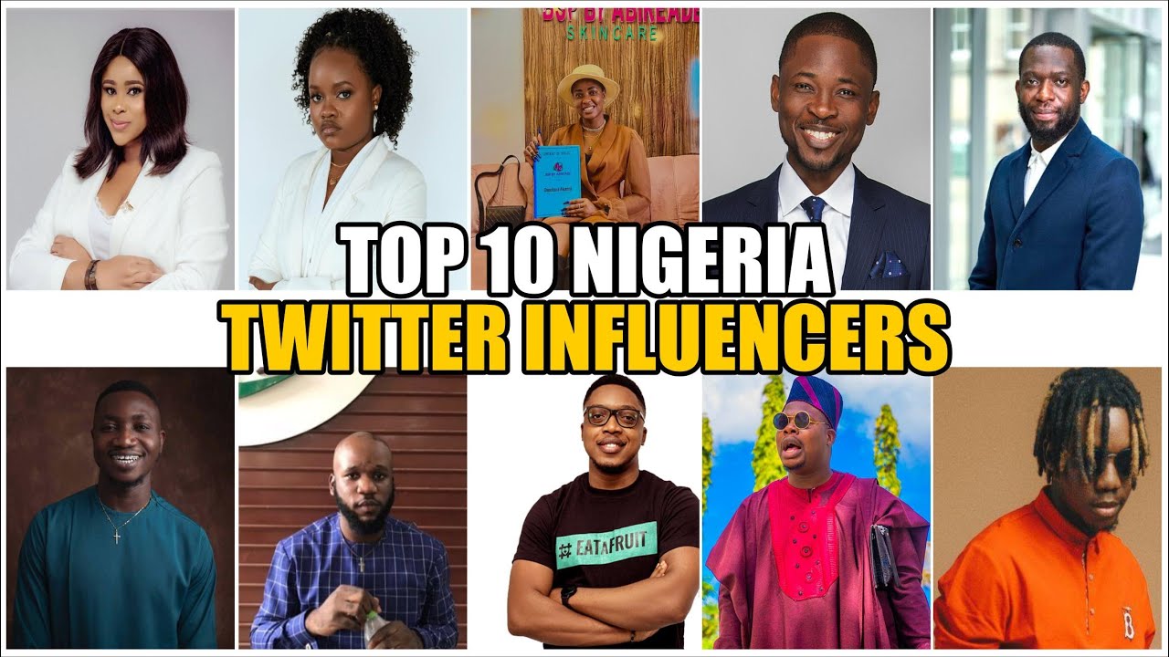 Revealing Nigeria's Top 10 Twitter Influencers