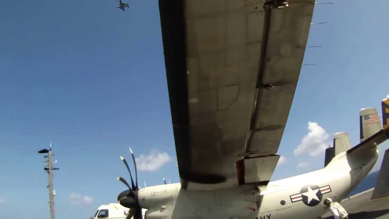 C-2 Greyhound off cat 1