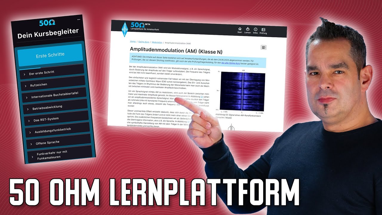 50Ohm.de 🌍 Die DARC Lernplattform für Amateurfunk