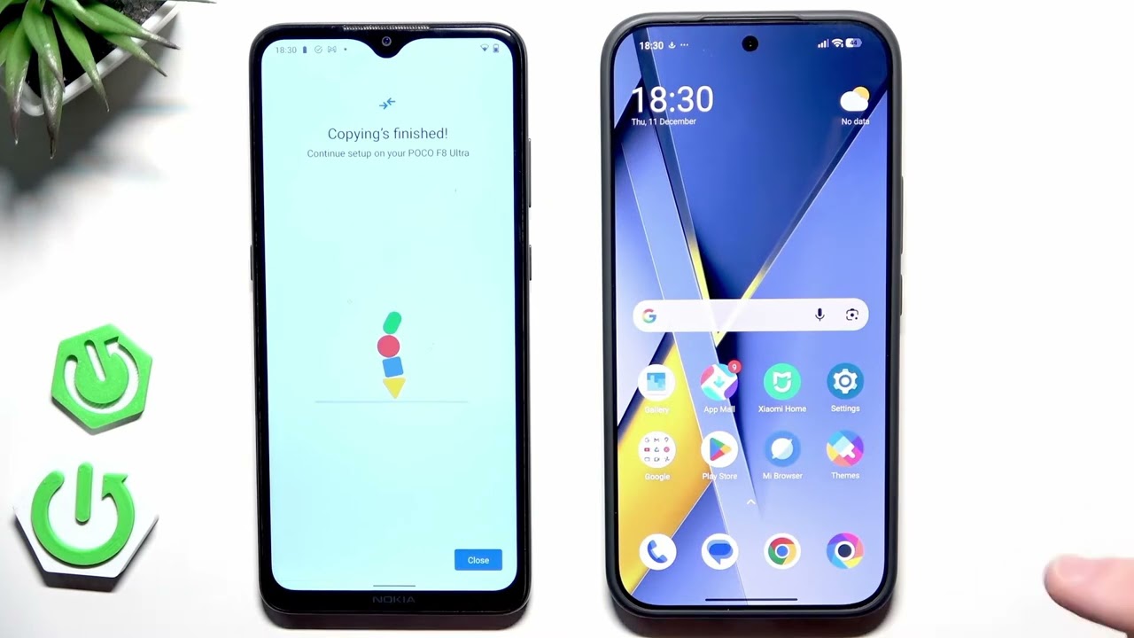 POCO F8 Ultra – Como restaurar backup e transferir dados