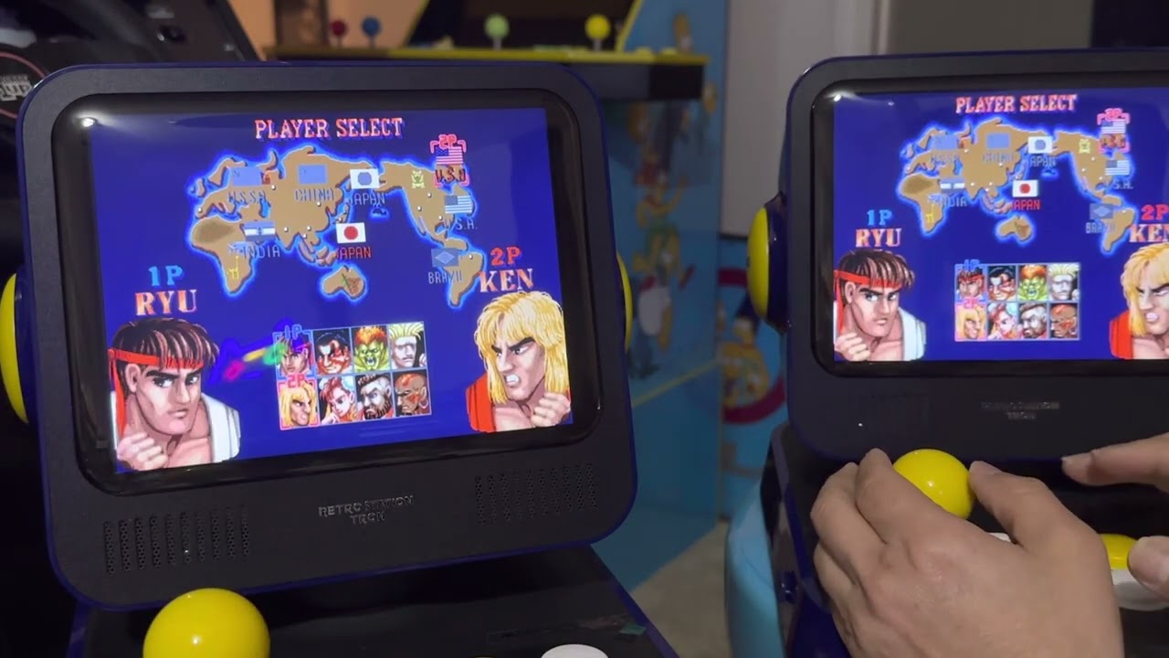 Capcom Retro stations - PVP Dongles and controller test on Hack CS(s) version 1.1
