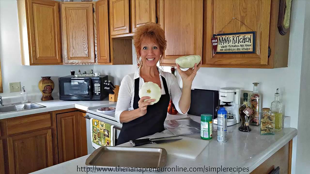 Nana's Kitchen: Parmesan Baked Patty Pans