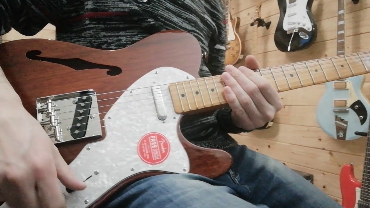Squier Classic Vibe '60 Telecaster Thinline Natural