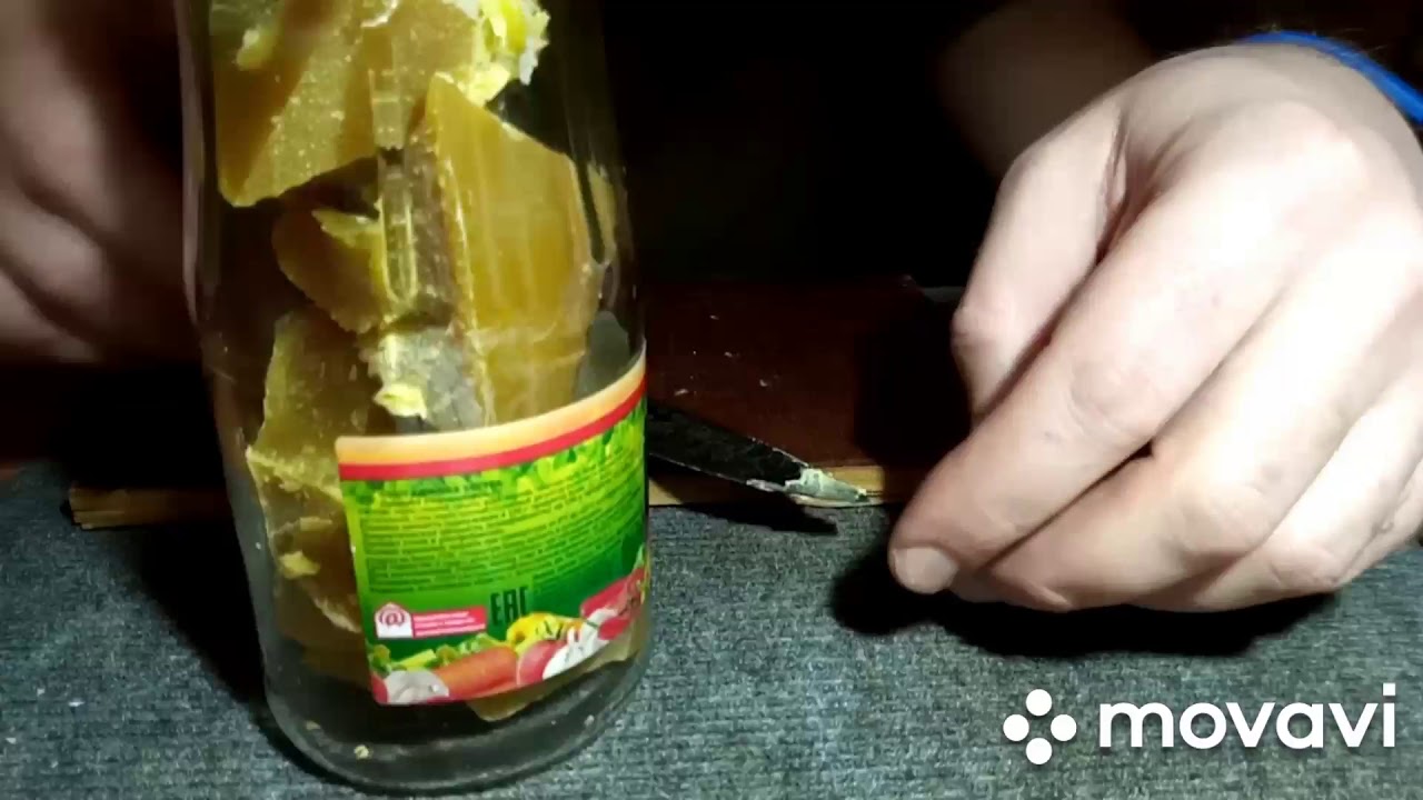 Стабилизация древесины пчелиный воск+льняное масло