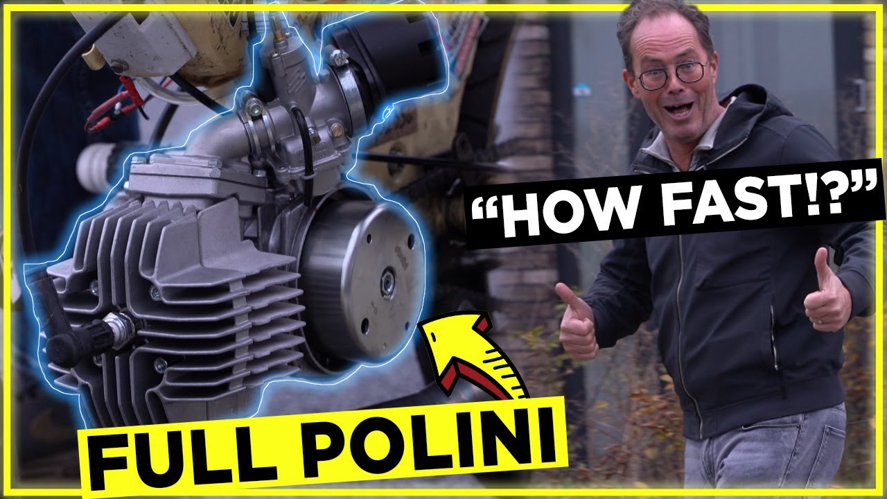 80 km/h+ mit unseren €1.000 Puch Maxi Polini tuning set!? ep2