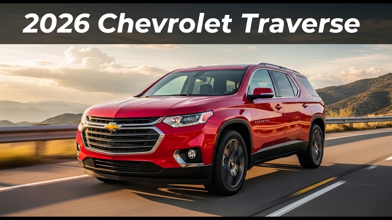 Chevrolet Traverse 2026 – Full Review, 3rd Row Space & Price in the USA