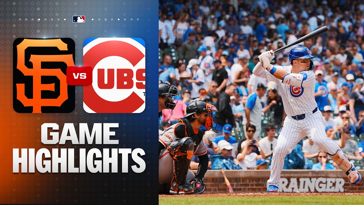 Giants vs. Cubs Game Highlights (6/6/26) | MLB Highlights