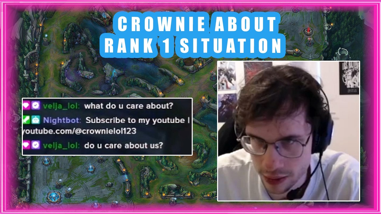 Crownie About RANK 1 Situation 👀