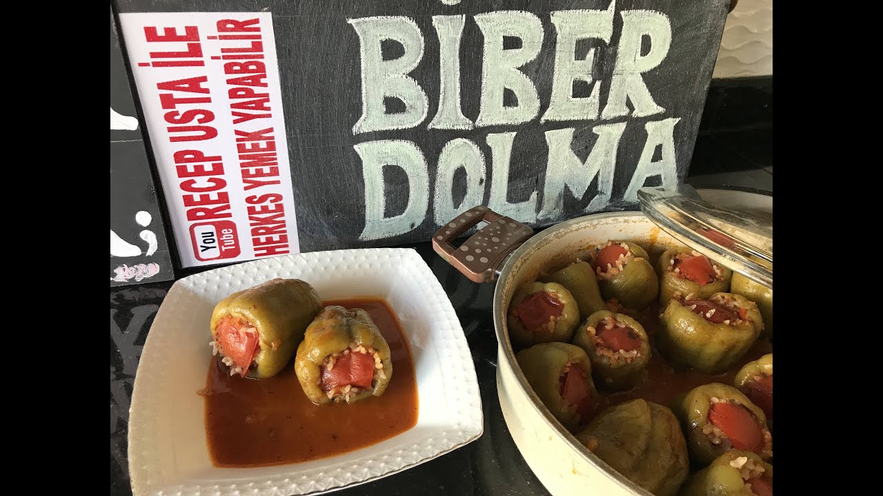 Biber Dolma Nasıl Yapılır / Biber Dolma Tarifi / En Güzel Dolma Tarifi / Kırmızı Biber Dolma Tarifi